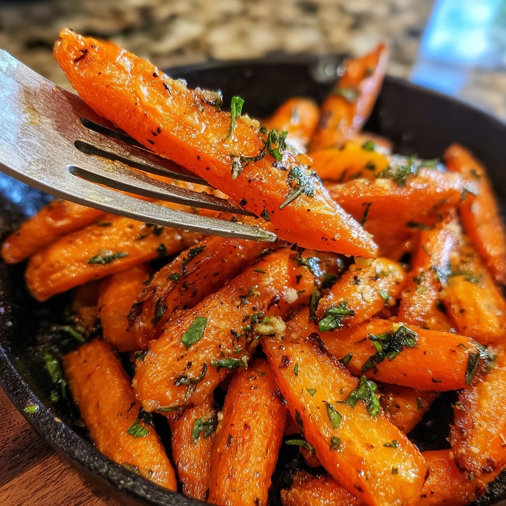 Smashed Carrots