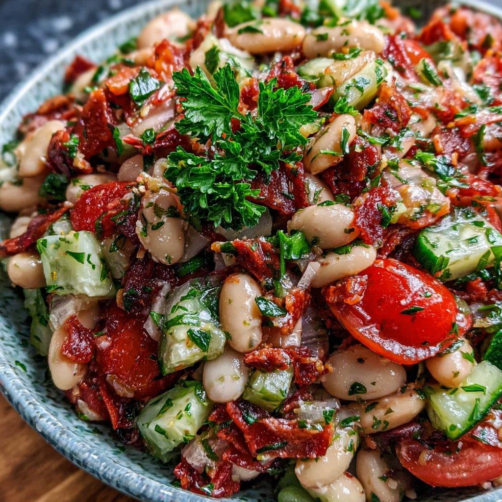 Mediterranean White Bean Salad