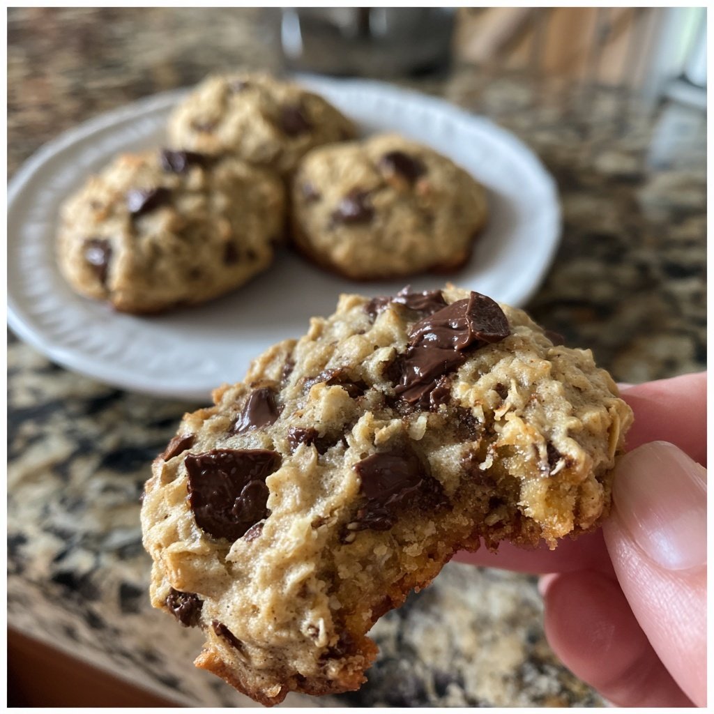 Oatmeal Chocolate Chip Cookie Recipe from The Food Charlatan