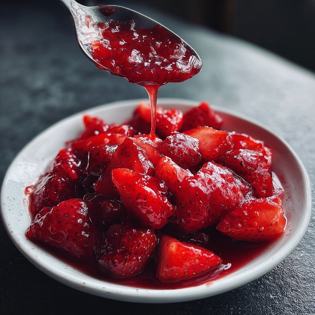 Fresh Strawberry Compote