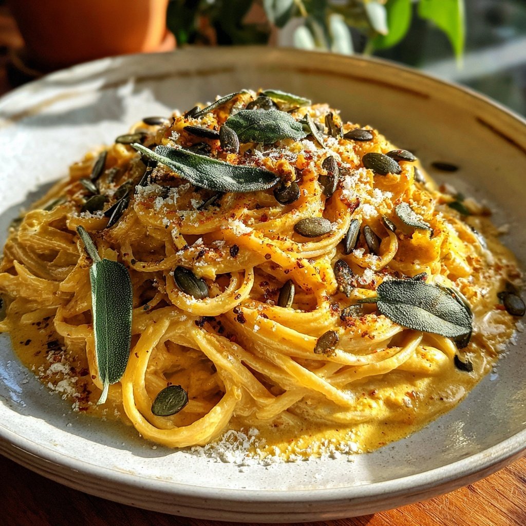 Creamy Pumpkin Pasta