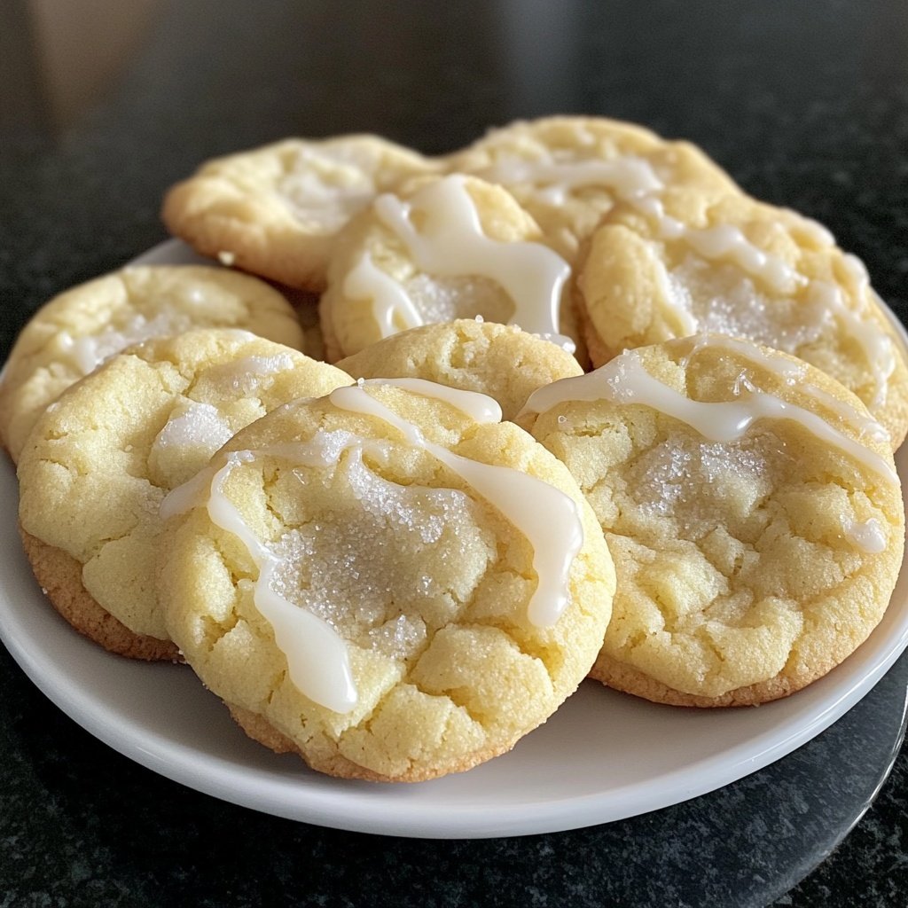Soft & Chewy Lemon Cookies
