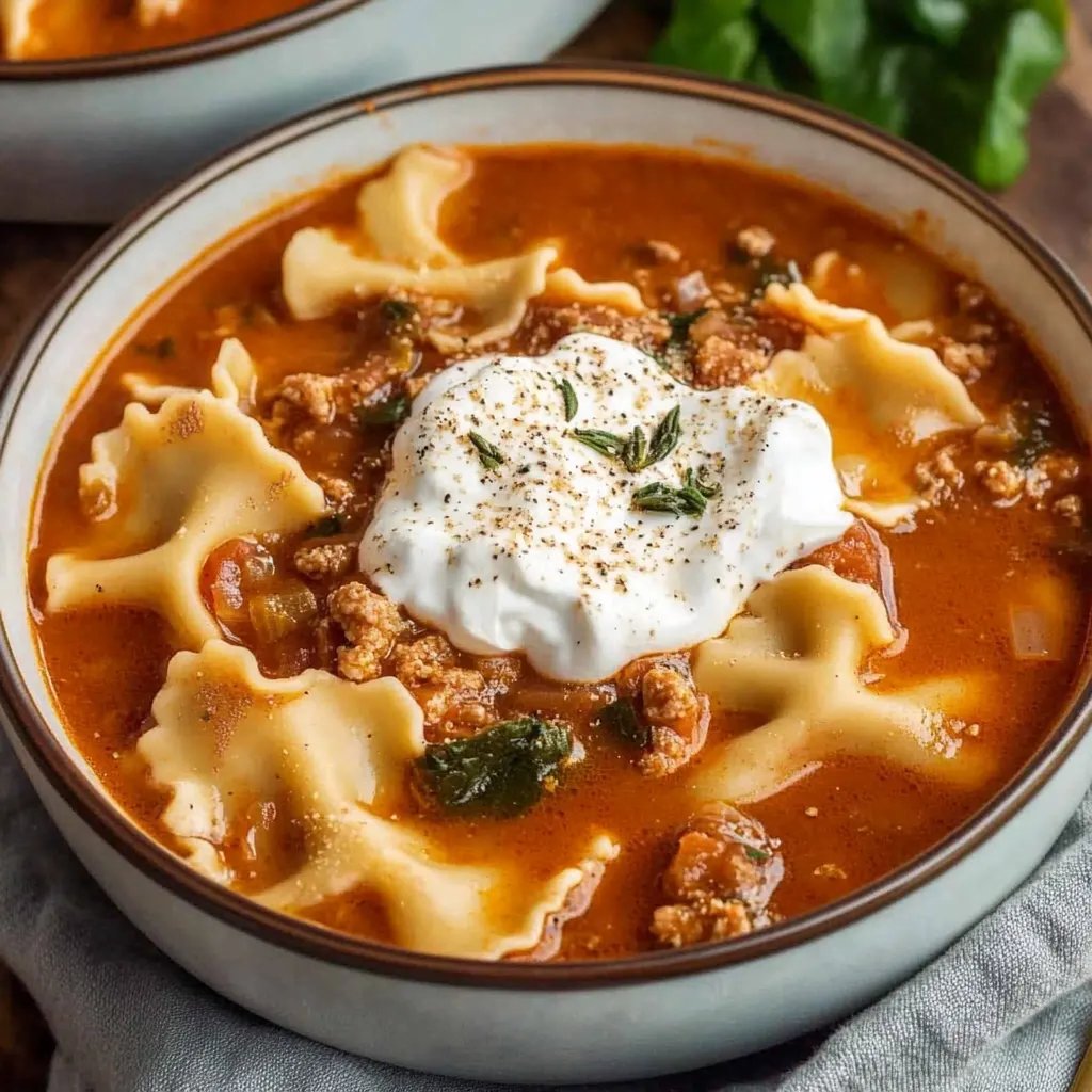Gluten Free Lasagna Soup